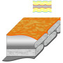 Спальный мешок Terra Incognita Siesta 300 L orange / gray (4823081501640)