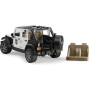 Спецтехника Bruder Джип Wrangler Unlimited Rubicon Police + фигурка (02526)