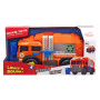 Спецтехника Dickie Toys Мусоровоз с баком со световыми и звуковыми эффектами (3306001)