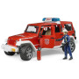 Спецтехника Bruder Джип пожарный Wrangler Unlimited Rubicon + фигурка (02528)