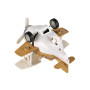 Спецтехника Same Toy Самолет металический инерционный Aircraft коричневый со свет (SY8015Ut-3)