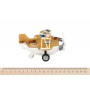 Спецтехника Same Toy Самолет металический инерционный Aircraft коричневый со свет (SY8015Ut-3)