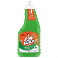 Средство для мытья окон Mr Muscle с нашатырным спиртом Утренняя роса сменный блок 500 мл (4823002000160)