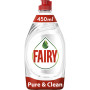 Средство для ручного мытья посуды Fairy Pure & Clean 450 мл (8001090837424)