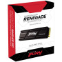Накопичувач SSD 2.0TB Kingston Fury Renegade with Heatsink M.2 2280 PCIe 4.0 x4 NVMe 3D TLC (SFYRDK/2000G)