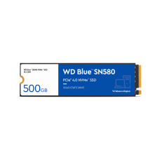 Накопичувач SSD 500GB WD Blue SN580 M.2 2280 PCIe 4.0 x4 3D TLC (WDS500G3B0E)