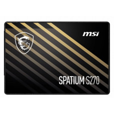 Накопичувач SSD 960GB MSI Spatium S270 2.5" SATAIII 3D TLC (S78-440P130-P83)