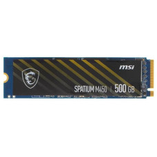 Накопичувач SSD 500GB MSI Spatium M452 M.2 2280 PCIe 4.0 x4 NVMe 3D NAND TLC (S78-440K210-P83)