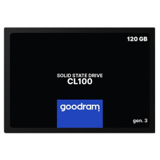 SSD внутрішні GOODRAM CL100 120 GB GEN.3 SATAIII TLC(SSDPR-CL100-120-G3) комп'ютерний запам'ятовувальний пристрій