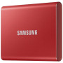 ssd зовнішній SAMSUNG T7 1TB USB 3.2 GEN.2 RED (MU-PC1T0R/WW) Твердотілий накопичувач