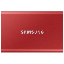ssd зовнішній SAMSUNG T7 1TB USB 3.2 GEN.2 RED (MU-PC1T0R/WW) Твердотілий накопичувач