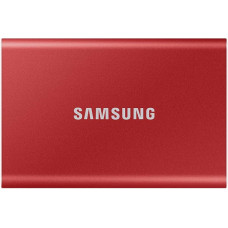 ssd зовнішній SAMSUNG T7 2TB USB 3.2 GEN.2 RED (MU-PC2T0R/WW) Твердотілий накопичувач