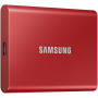 ssd зовнішній SAMSUNG T7 2TB USB 3.2 GEN.2 RED (MU-PC2T0R/WW) Твердотілий накопичувач