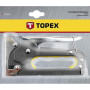 Степлер строительный Topex 6-8 мм, скобы J (41E903)