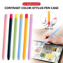 Чехол TPU Goojodoq Matt 2 Golor для стилуса Apple Pencil 2 Green/Yellow (1005002071193896GY)