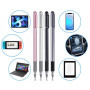 Стилус SK универсальный 2 в 1 Capacitive Drawing Point Ball Pink (1005001657604970P)