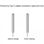 БЗП Goojodoq Wireless Magnetic 1W Type-C для стилуса Apple Pencil 2 White (1005004911171547W)