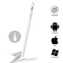 Стилус универсальный Goojodoq Active Magnetic 3 Gen Android iPhone (iPad до 2017) Type-C 1.2mm White (4000001752707W)