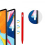 Чехол TPU Goojodoq Hybrid Ear для стилуса Apple Pencil 2 Red тех.пак (4001055094286R)