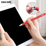 Чехол Goojodoq Button Magnetic TPU для стилуса Apple Pencil 2 Red (1005001784825742R)