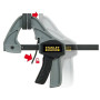 Струбцина Stanley "FatMax М" 150мм, максимальний тиск 45кг