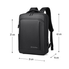 Рюкзак для ноутбука ColorWay Practical 17.3" Black (CW-BPP173-BK)