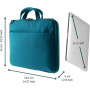 Сумка для ноутбука Tucano Darkolor 14" Light Blue (BDA1314-Z)