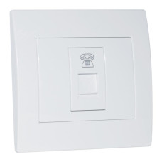 Телефонная розетка Sven SE-126 white (7100093)