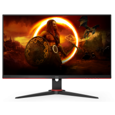 Монiтор TFT AOC 23.8" 24G2ZE/BK IPS 240Hz 0.5ms HDMI DP Red/Black