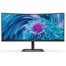 Монiтор TFT PHILIPS 34" 346E2CUAE/00 21:9 VA WQHD Curved 1ms DP USB-C