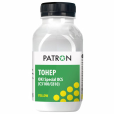Тонер OKI C3100/C3200/C810 YELLOW 50г OCS Patron (OCS-Y-050)
