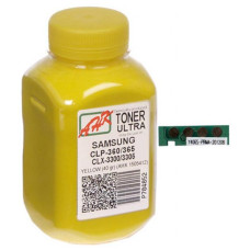 Тонер SAMSUNG CLP-360/365/CLX 3300/3305 Yellow + чип AHK (1505416)