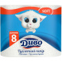 Туалетний папір Диво Soft 2-шаровий білий 8 шт. (4820003833292)