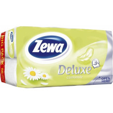 Туалетная бумага Zewa Deluxe 3-слойная Ромашка Белый 16 шт (7322540201925)