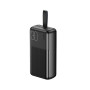 Універсальна мобільна батарея XO PR199 30000mAh Black (XK-PR199)