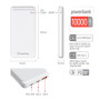 Универсальная мобильная батарея ColorWay Slim PD 10000mAh White (CW-PB100LPG3WT-PD)