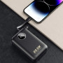Універсальна мобільна батарея Dudao K14+ 20000mAh 22.5W Black (6977196680016)
