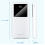 Універсальна мобільна батарея Vention 10000mAh PD QC 3.0 White (FHKW0)