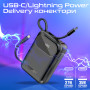 Універсальна мобільна батарея Promate PowerPod-20 20000mAh 35W Black