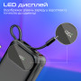 Універсальна мобільна батарея Promate PowerPod-20 20000mAh 35W Black