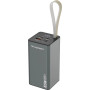 Універсальна мобільна батарея Wozinsky K65+ 30000 65W Gray (5907769364457)