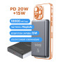 Універсальна мобільна батарея Sigma mobile X-power SI10A7QL-MAG 10000mAh Grey