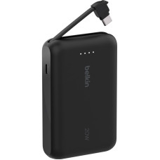 Універсальна мобільна батарея Belkin Power Bank 10000mAh 20W Black (BPB021HQBK)