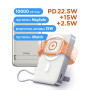 Універсальна мобільна батарея Sigma mobile X-power SI10A8QL-MAG 10000mAh Silver