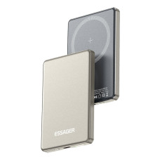 Універсальна мобільна батарея Essager Cross-Border 5000mAh 20W Magsafe/PD/QC3.0 Grey (EDY5K-YJ0A-Z)
