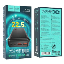 Універсальна мобільна батарея Hoco J101B Astute 22.5W 30000mAh Black (6931474782519)