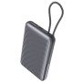 Універсальна мобільна батарея Proove Moon Rock 2 in 1 22.5W 10000mAh Gray (PBR122012105)