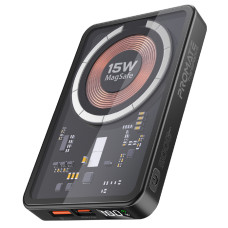Універсальна мобільна батарея Promate TransPack-5 5000mAh 22.5W Black