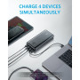 Універсальна мобільна батарея Anker PowerCore III Elite 25600 mAh 87W Black (A1291H11)