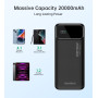 Універсальна мобільна батарея Choetech B729 20000mAh Black (B729-BK)